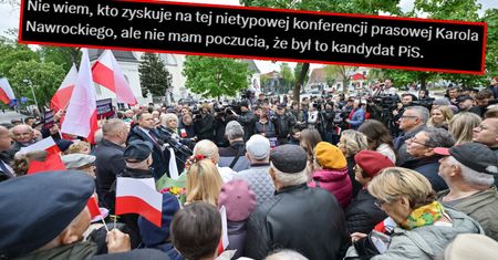 "To katastrofa". Lawina komentarzy po konferencji Nawrockiego
