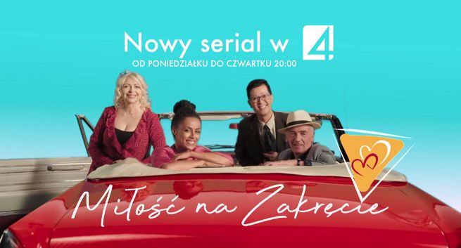 Czwórka rozpoczyna emisję „Miłości na zakręcie”. „Atutem serialu jest bycie blisko ludzi i ich codziennych spraw”
