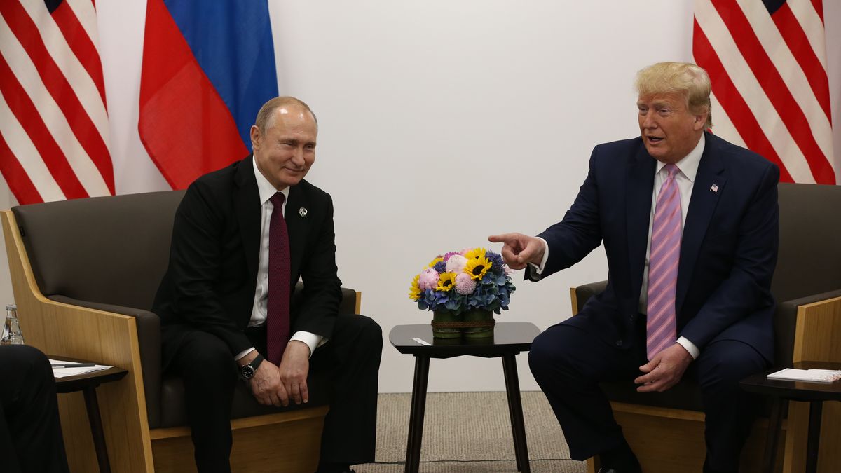 Władimir Putin, Donald Trump