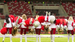 Cheerleaders Gdynia podczas Polska - Ukraina
