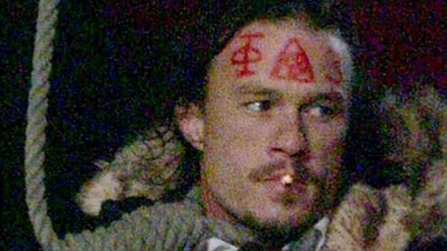 Mocne zdjęcia Heatha Ledgera z The Imaginarium of Dr. Parnassus 1