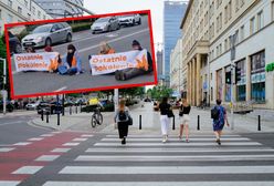 "Ostatnie Pokolenie" wyszło na ulice. Zablokowano skrzyżowanie