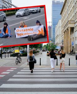 "Ostatnie Pokolenie" wyszło na ulice. Zablokowano skrzyżowanie