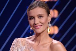 Joanna Krupa w stroju kąpielowym. Jej kolega z programu nie wytrzymał