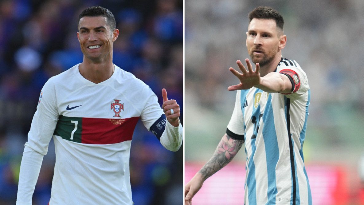 Zdjęcie okładkowe artykułu: Getty Images / Will Palmer / Sportsphoto / Allstar / Fred Lee / Cristiano Ronaldo i Lionel Messi