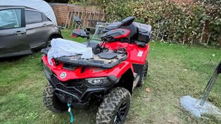 Węgrowo: Akcja policji. Odzyskano skradzione quady