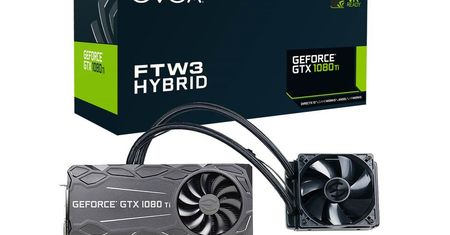 EVGA przedstawia hybrydową wersję GeForce GTX 1080 Ti