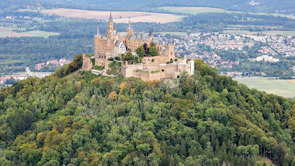 Zamek Hohenzollernów w Hechingen