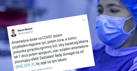 Wiceminister sprawiedliwości: "Amantadyna działa na COVID". Co na to Ministerstwo Zdrowia?