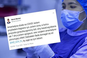 Wiceminister sprawiedliwości: "Amantadyna działa na COVID". Co na to Ministerstwo Zdrowia?