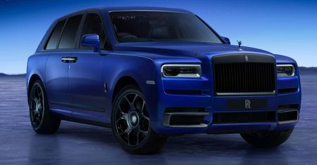 Rolls-Royce Cullinan Blue Shadow Edition. Gdzie kończy się Ziemia i zaczyna kosmos
