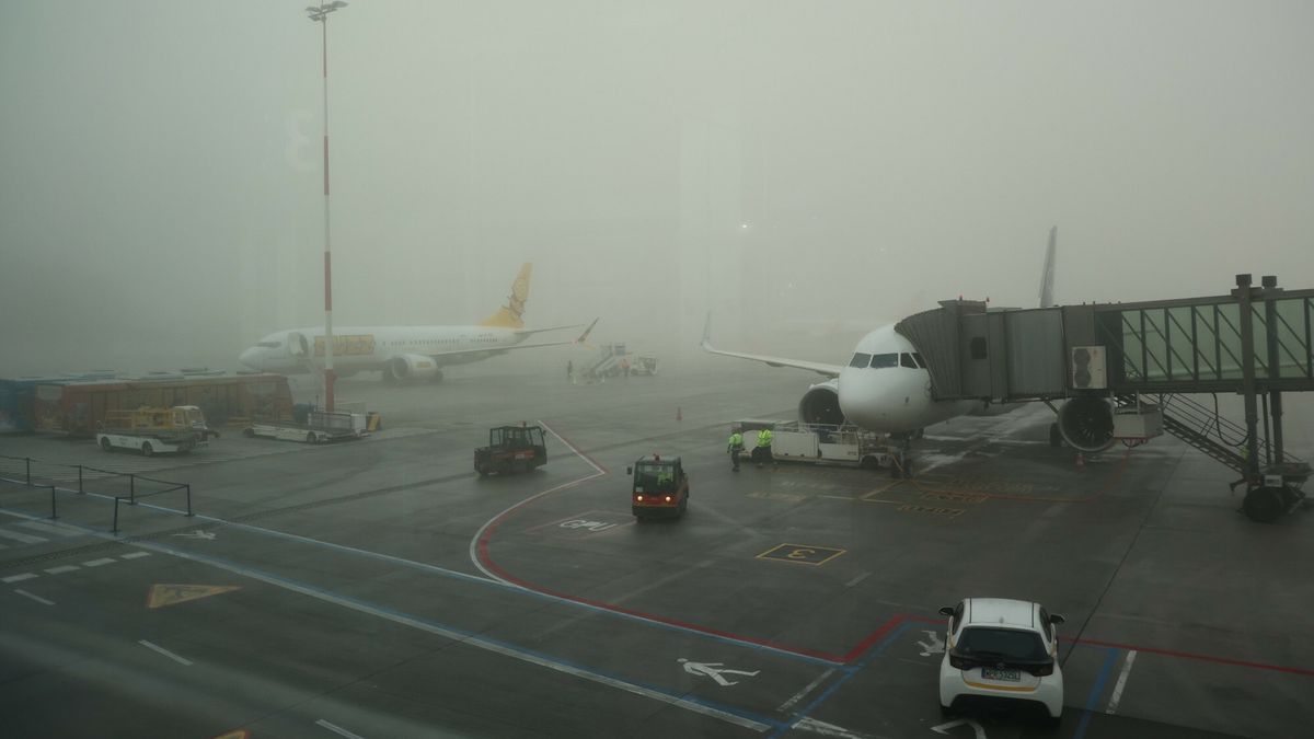 Paraliż na krakowskim lotnisku