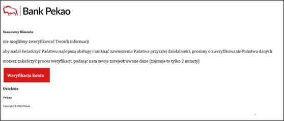 Fałszywy e-mail