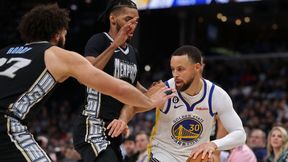 Curry wrócił, 0-3 Warriors. Mistrzowie NBA nie dali rady osłabionym Grizzlies