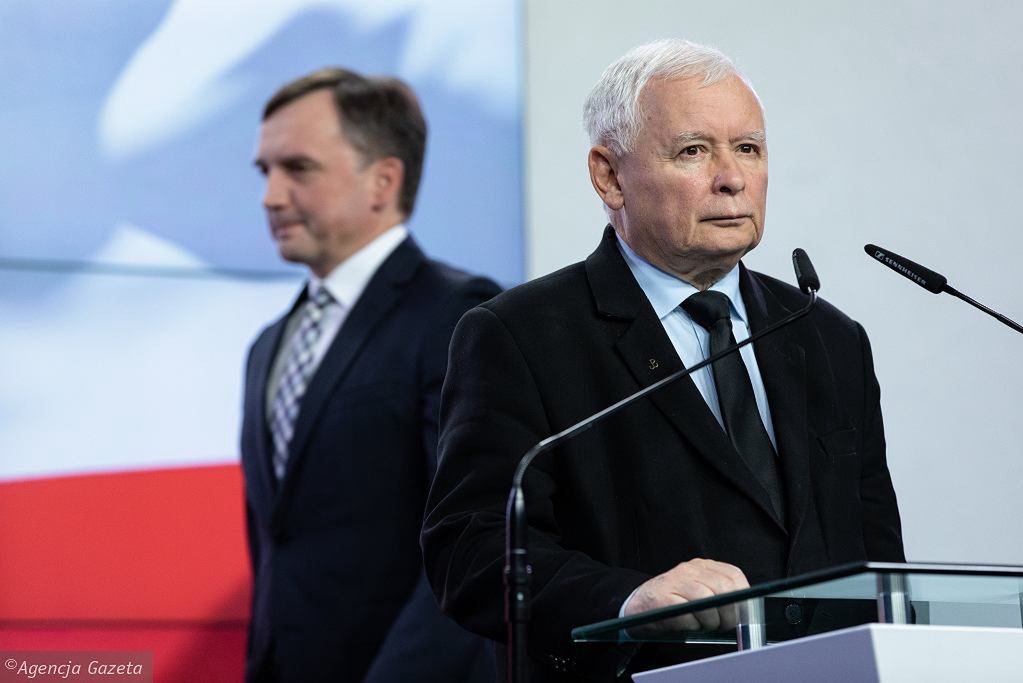 Zbigniew Ziobro i Jarosław Kaczyński 