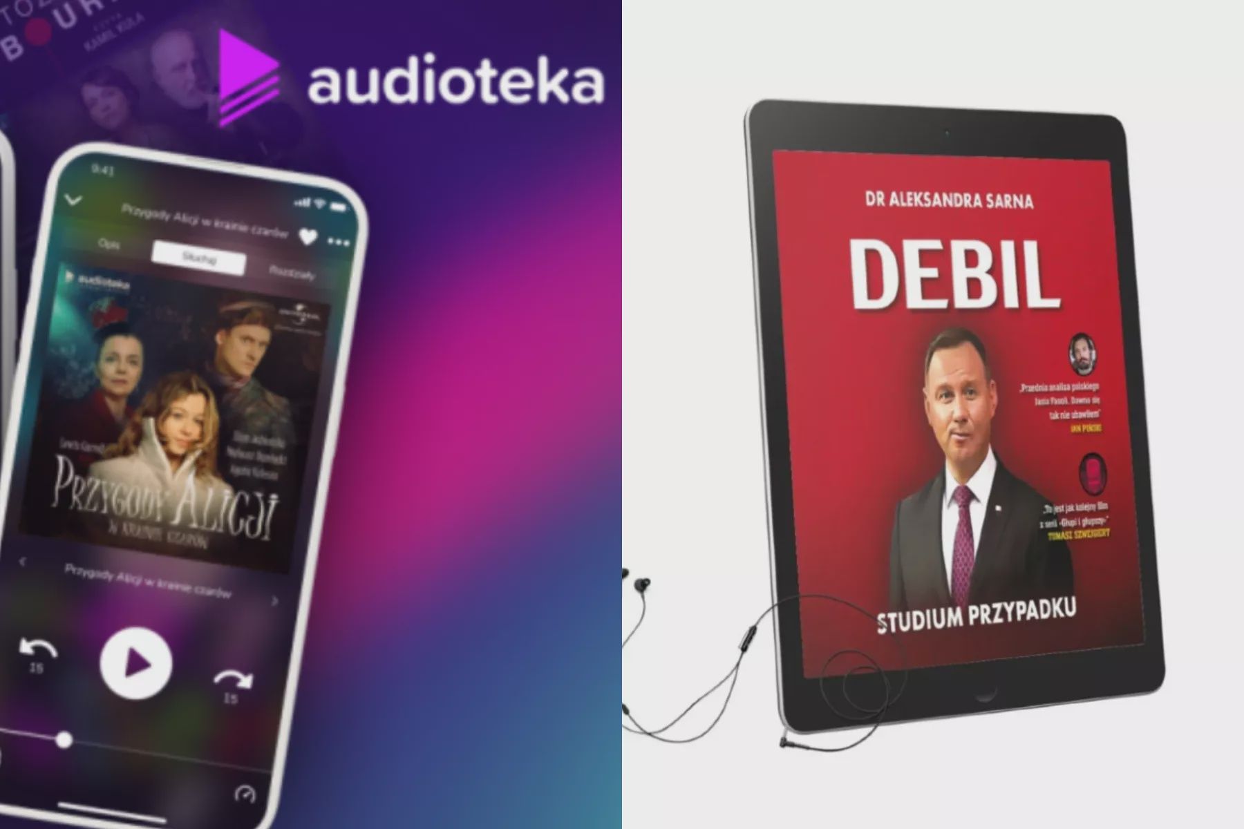 Książka o Dudzie zniknęła z kolejnych sklepów z audiobookami