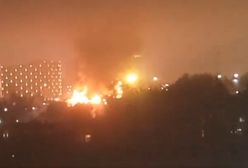 Seria pożarów w Rosji. Potężna łuna ognia nad Moskwą