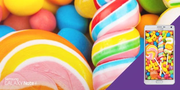 Android 5.0 Lollipop Galaxy Note 4