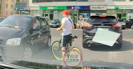 Ponad 0,5 mln wyświetleń. Spójrzcie na młodego rowerzystę