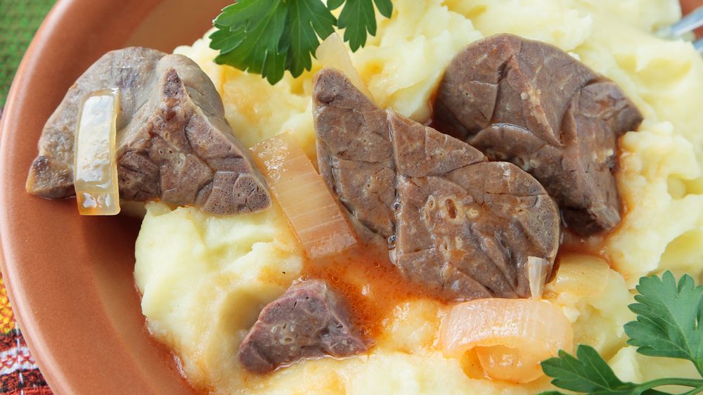 Duszone płuca wołowe