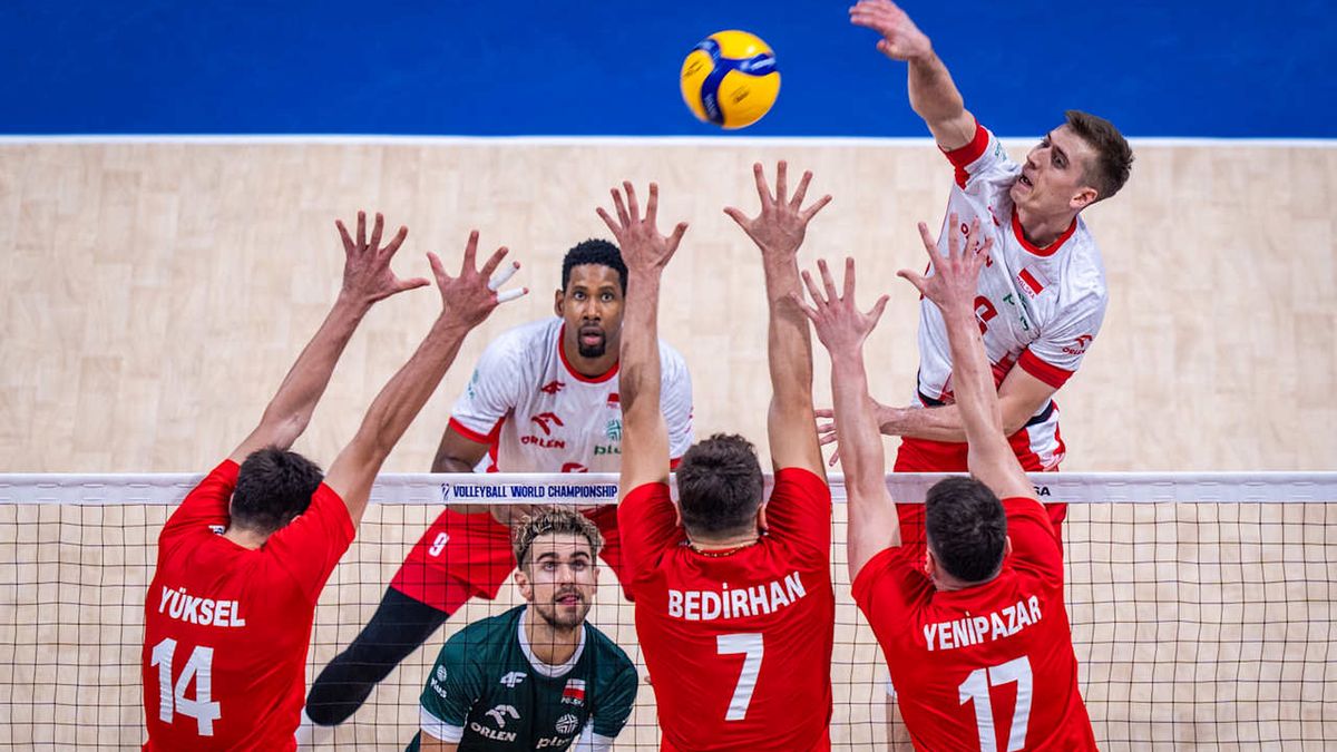 Materiały prasowe / VolleyballWorld / Mecz Polska - Turcja na MŚ 2025