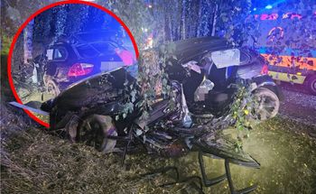 Tragedia na drodze. 18-latek zginął w rozbitym BMW