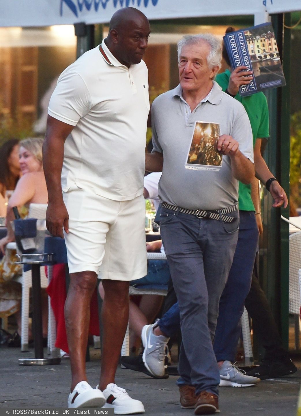 Magic Johnson z rodziną w Portofino