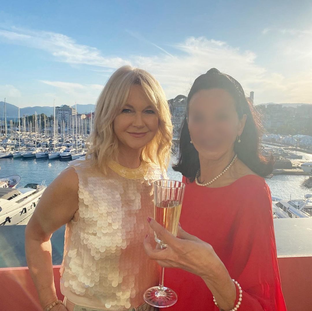 Grażyna Torbicka na kolacji w Cannes. Jak zawsze zaskoczyła stylizacją