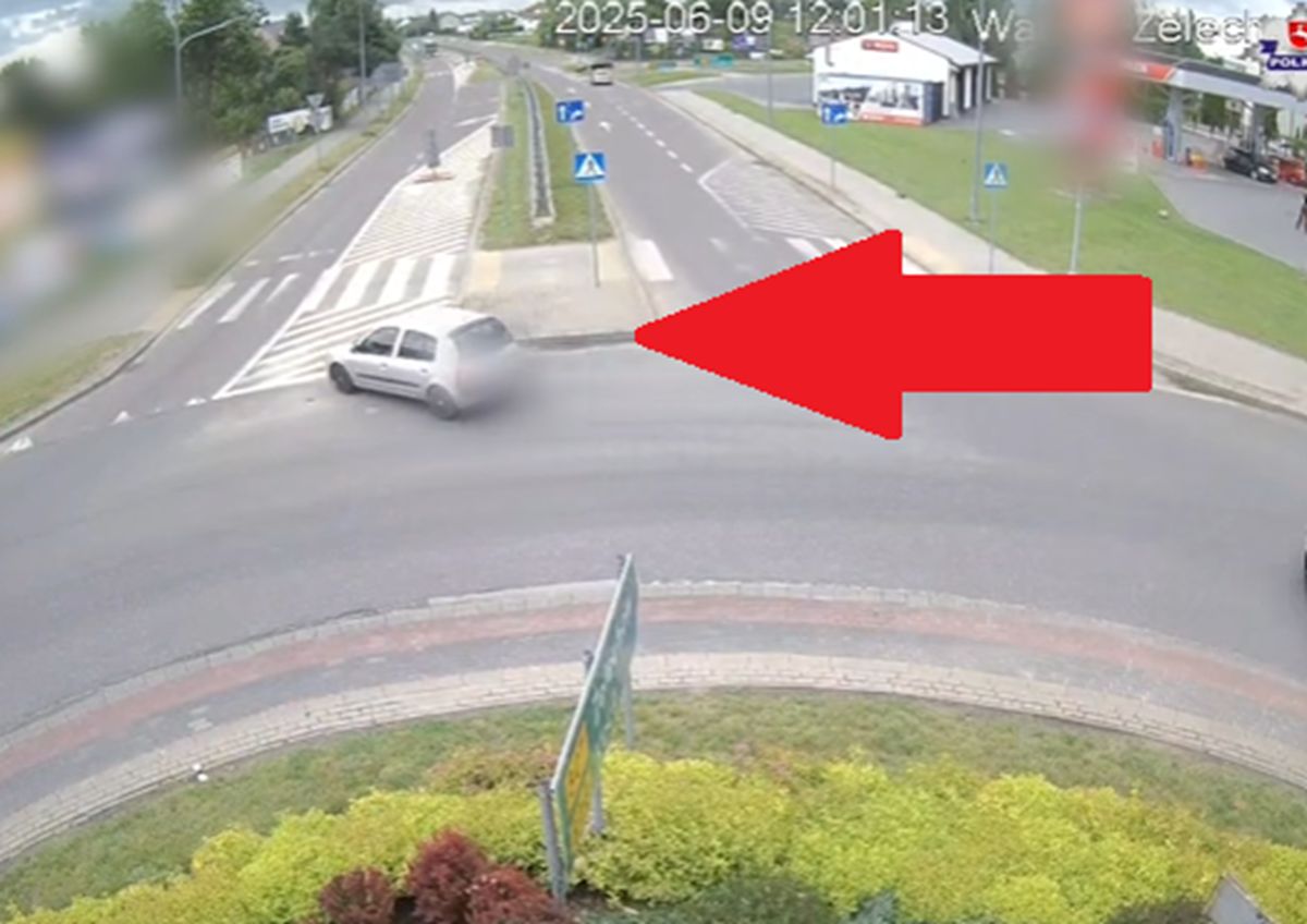 Zjechała pod prąd z ronda. Podali tłumaczenie kobiety