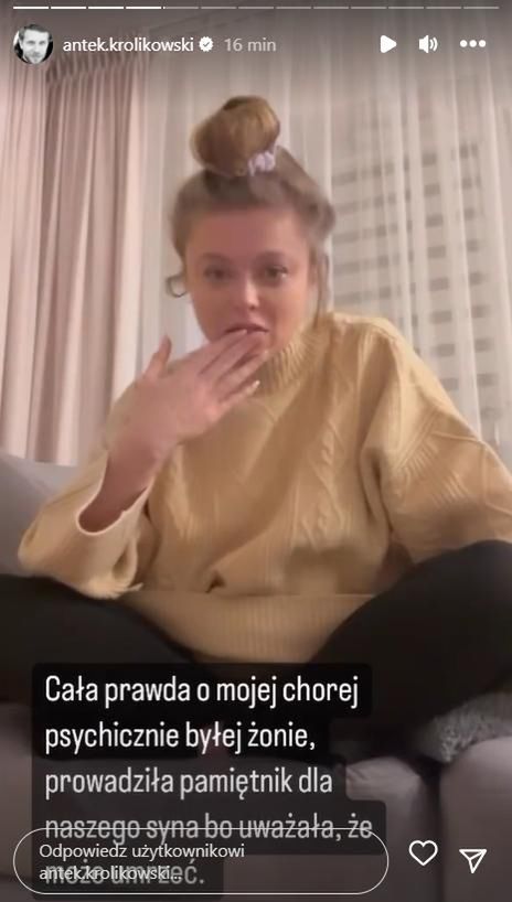 Ataki na Joannę Opozdę na profilu Antka Królikowskiego