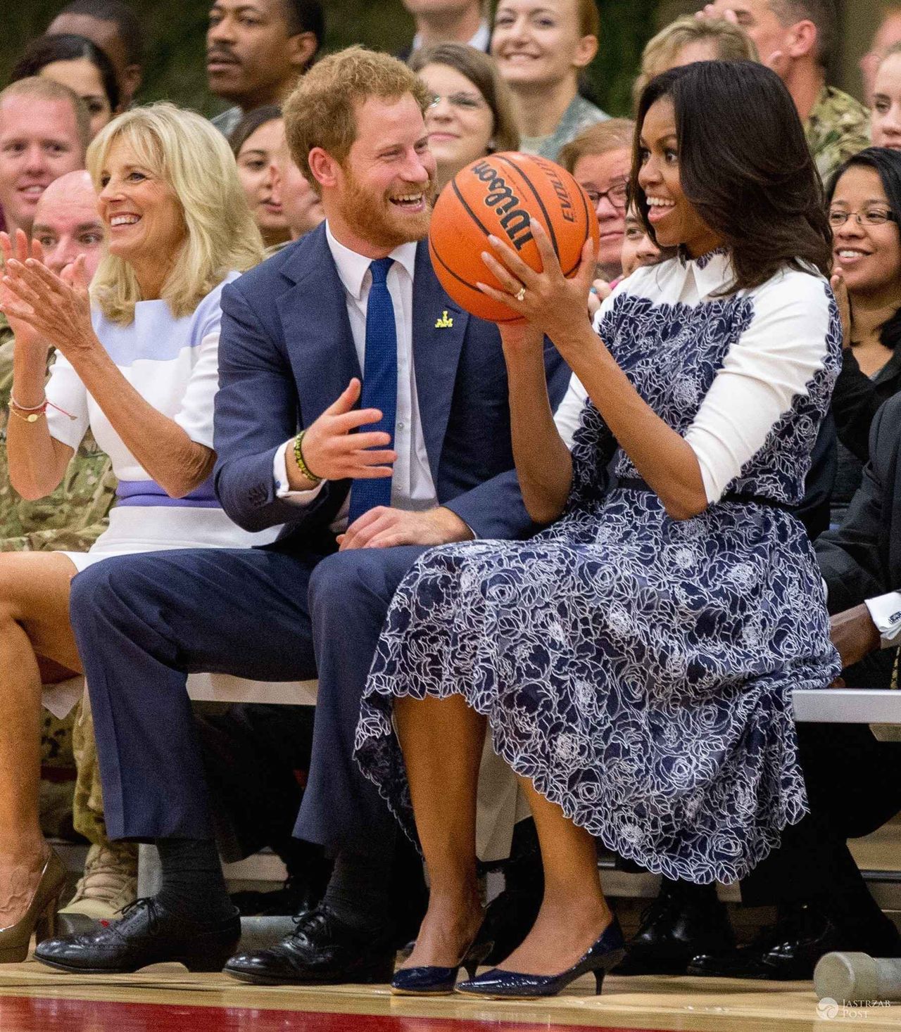 Książę Harry i Michelle Obama (fot. East News)