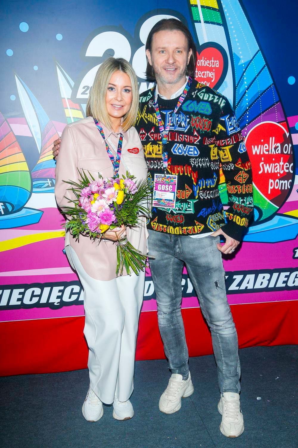 WOŚP 2020: Radosław Majdan i Małgorzata Rozenek w ciąży