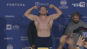 Bartosiński pewny swego przed XTB KSW 116. Rozbroił rywala już na ważeniu
