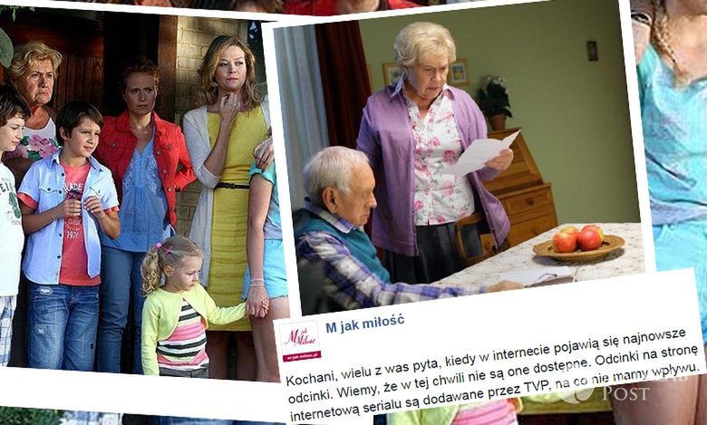 Koniec z odcinkami "M jak miłość" online! Ulubiony serial Polaków znika z internetu?