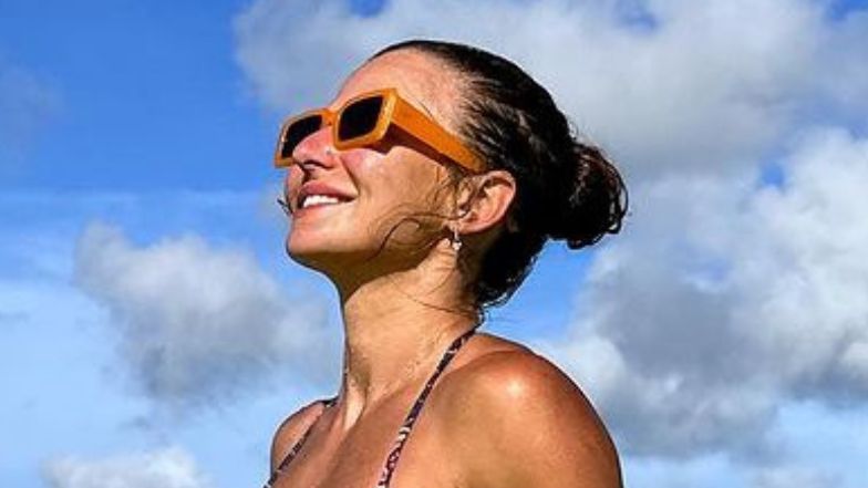 Anna Lewandowska chwali się sześciopakiem