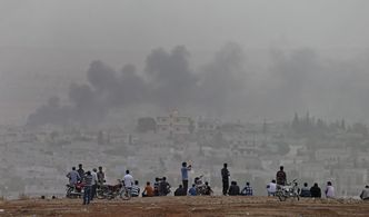 Wojna w Syrii i Iraku. Kolejne naloty USA na pozycje IS w rejonie obleganego Kobane