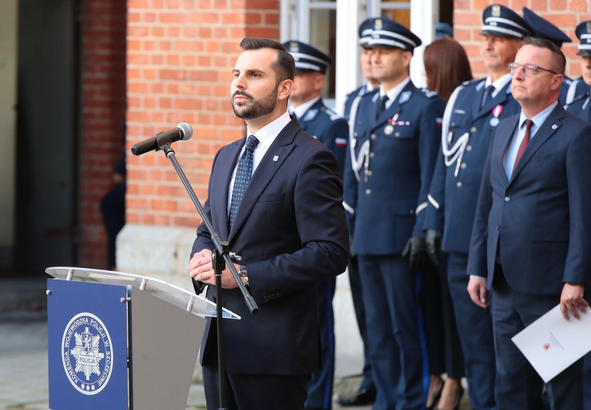 Ślubowanie policjantów w Szczecinie