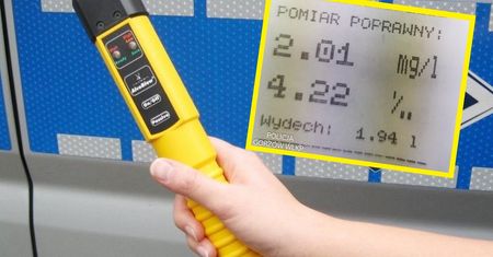 Jechała autem pod prąd. Policjanci oniemieli na widok wyniku badania alkomatem