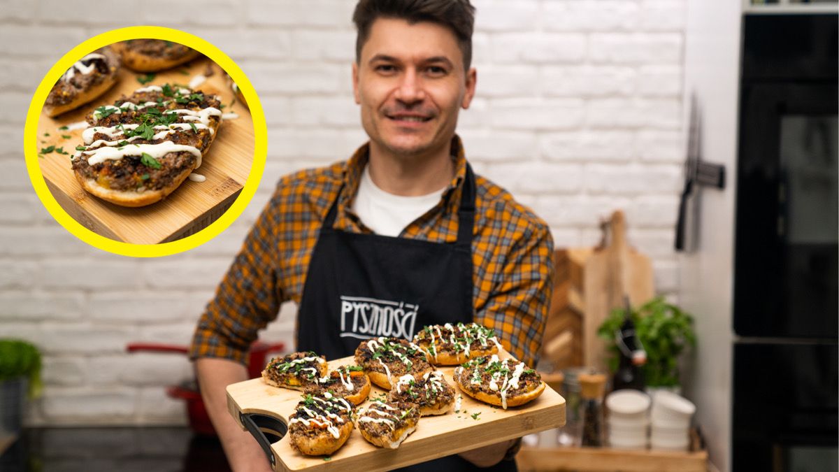 Polski burger z grilla- Pyszności