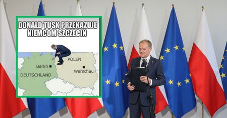Donald Tusk się pochylił. To wystarczyło. Sieć zalały memy