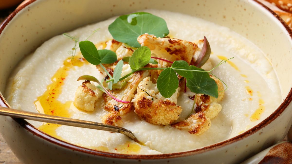 Krem z pieczonych warzyw