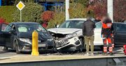 Lublin: Zderzenie BMW z hondą na skrzyżowaniu. Duże utrudnienia w ruchu