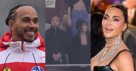 Kim Kardashian i Lewis Hamilton pokazali się RAZEM na Super Bowl. Wcześniej mieli udać się na romantyczny wypad do Paryża (FOTO)
