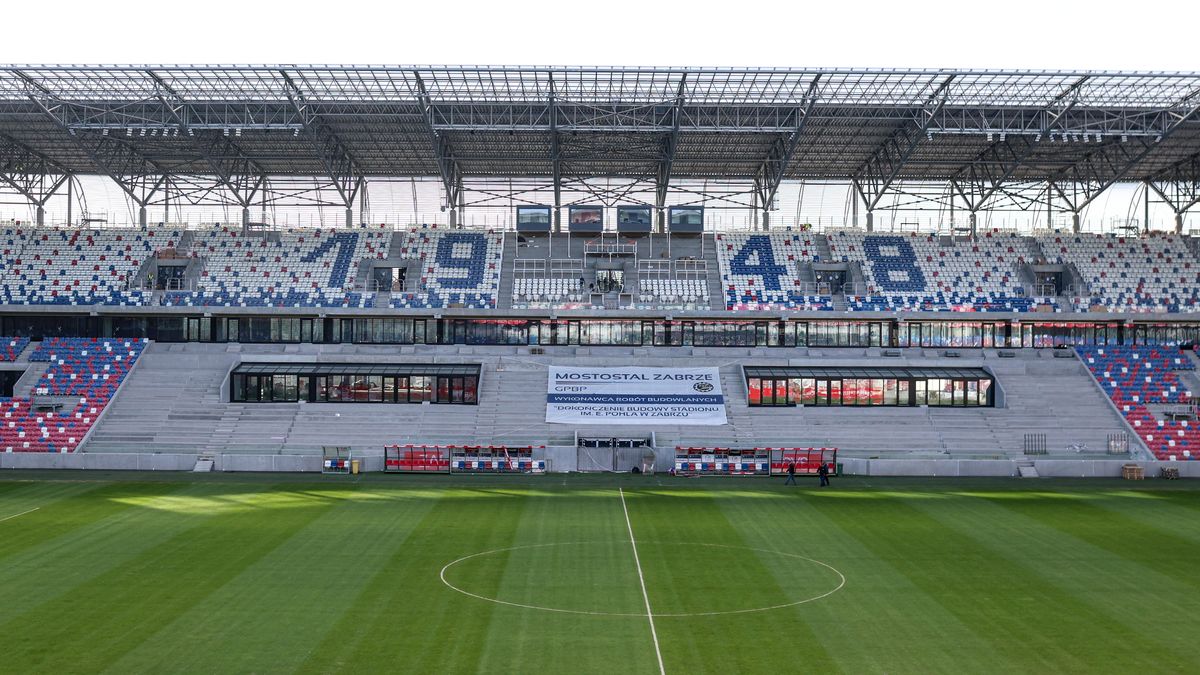 PAP / Michał Meissner / Na zdjęciu: nieukończony stadion Górnika Zabrze