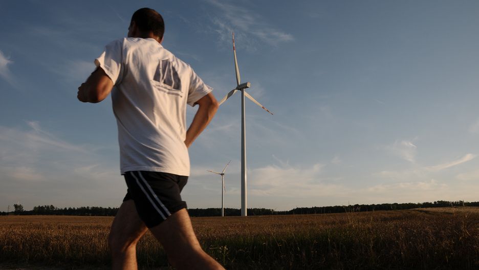 Elektrownia wiatrowa koło Korsz