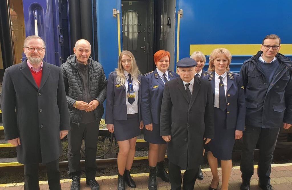Delegacje Polski, Słowenii i Czech po wizycie w Kijowie wróciły bezpiecznie do naszego kraju 