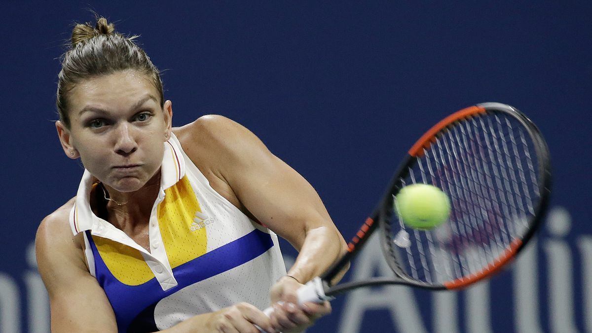 PAP/EPA / PETER FOLEY / Na zdjęciu: Simona Halep