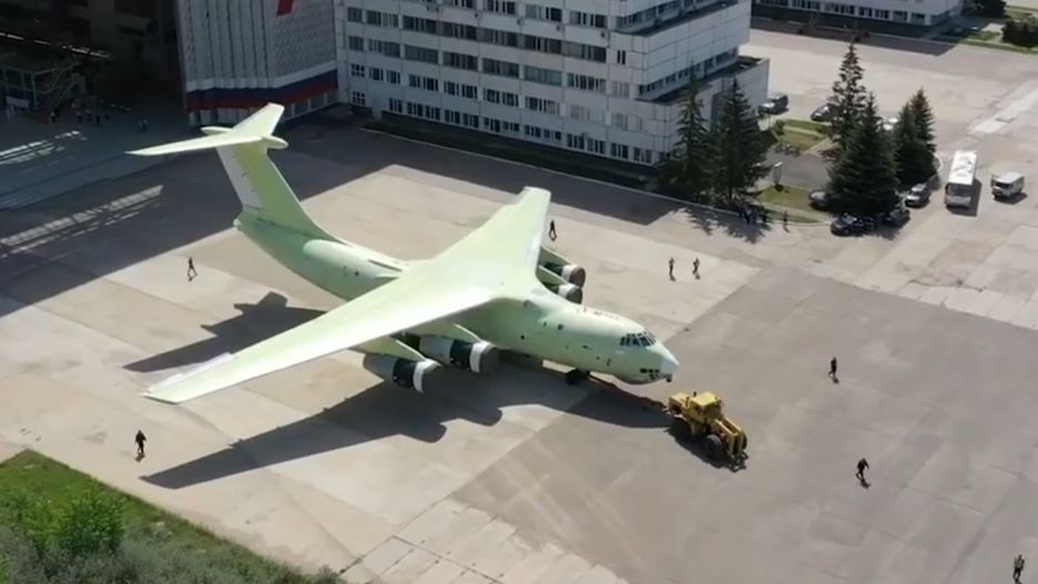 Pierwszy Ił-76MD-90A zszedł z nowej linii produkcyjnej