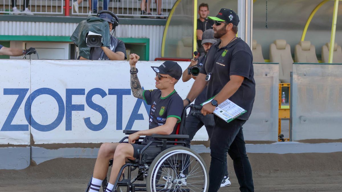 WP SportoweFakty / Arkadiusz Siwek /  Na zdjęciu: Patrick Hansen, Radosław Kalyciok
