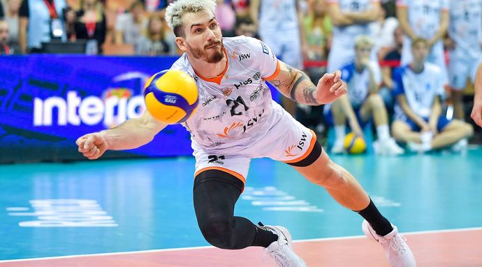 Siatkówka mężczyzn: PlusLiga - 1. mecz półfinałowy fazy play-off: Asseco Resovia Rzeszów - Jastrzębski Węgiel